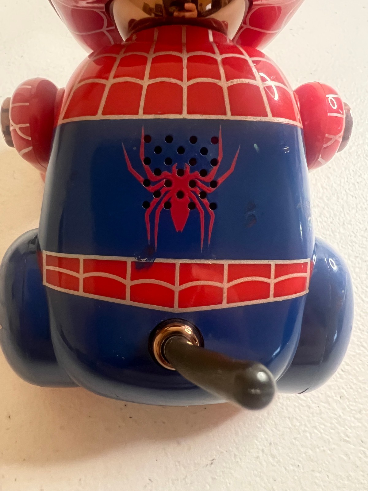 Hasbro Sega Spider-Man Spi-Dog iDog Robot Speaker Toy 2006 Tested and Working