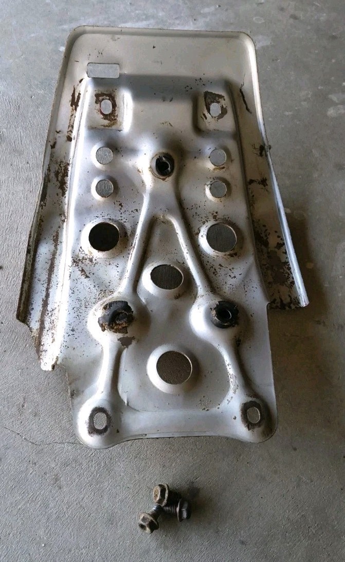 1986-1987 Honda ATC200X Front Engine Frame Skid Plate Guard  53060-HB5-000