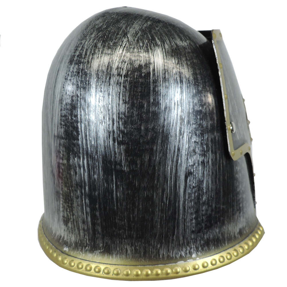 Adult Knight Crusader Templar Costume Helmet w/ Moving Visor