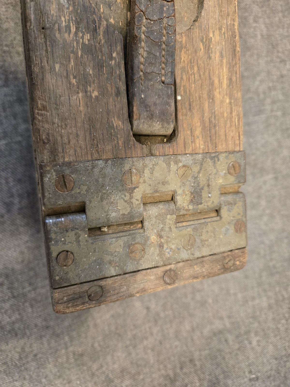 WW1 US ALL ORIGINAL WOODEN AMMUNITION BOX AS USED WITH THE M1917 BROWNING MG