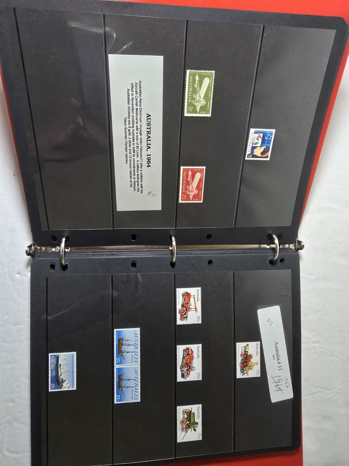 Joystamp: Australia Mint NH unique Stamps Album 1956 To 89 CV$356