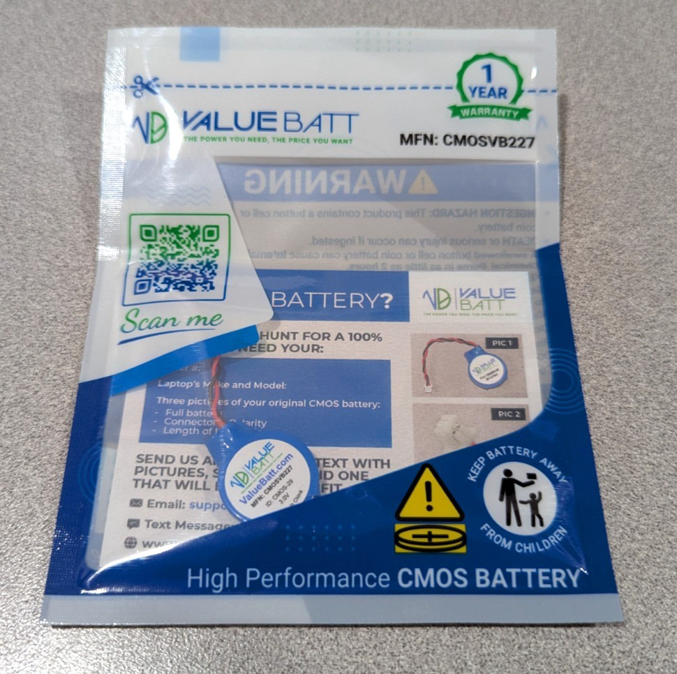 Replacement CMOS BIOS RTC Battery for Sony Playstation 2/3 PS2 PS3 CR2032