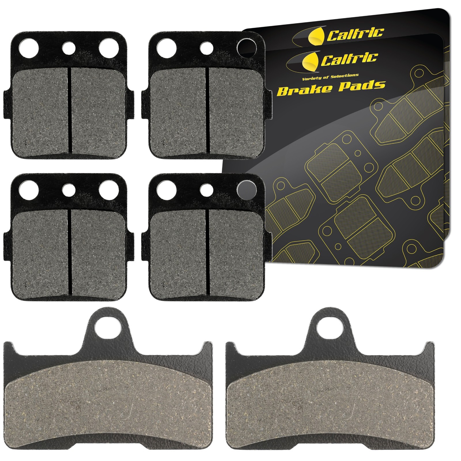 Front & Rear Brake Pads for Yamaha Grizzly 660 YFM660F 2002 03 04 05 06 07 2008