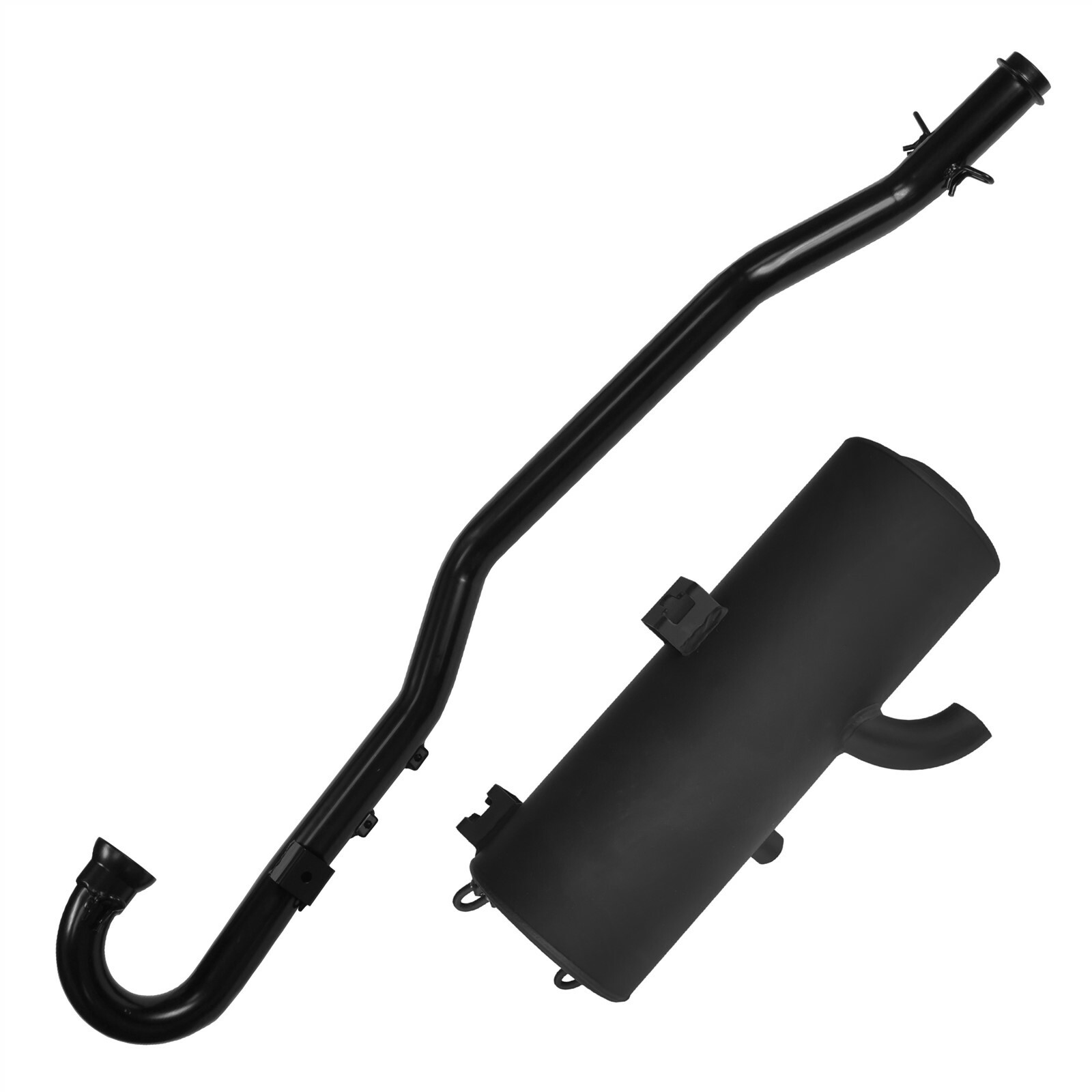 Exhaust Muffler & Pipe W/ Gasket For Polaris SPORTSMAN 600 2003 2004