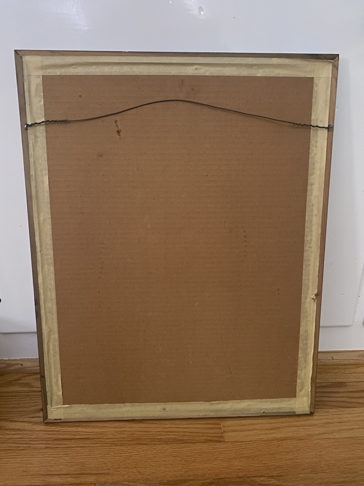 22"x17" VIRGIN ISLANDS Framed Map - 1966 USA mid-century LITHO