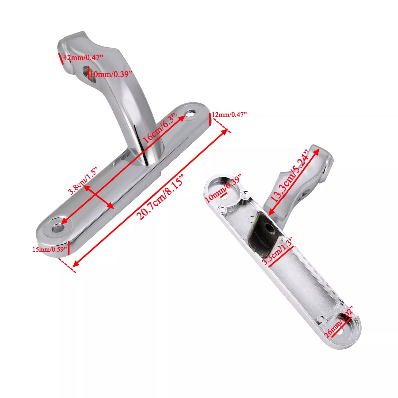 Fit For Harley Street Glide Auxiliary Fog Passing Light Brackets & Turn Signals