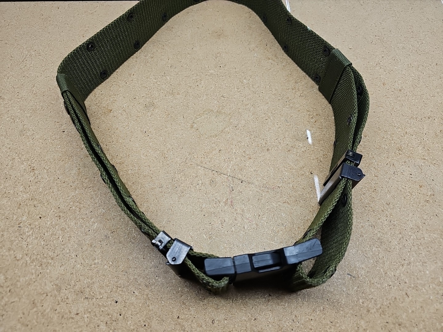 Large US Military Individual Equipment Belt ALICE LC-2 LC2 OD Green Army USGI E7