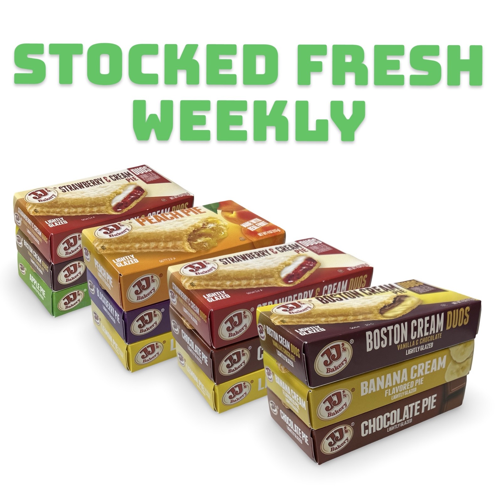 JJ's Bakery Peach Pie -- 12 per case.