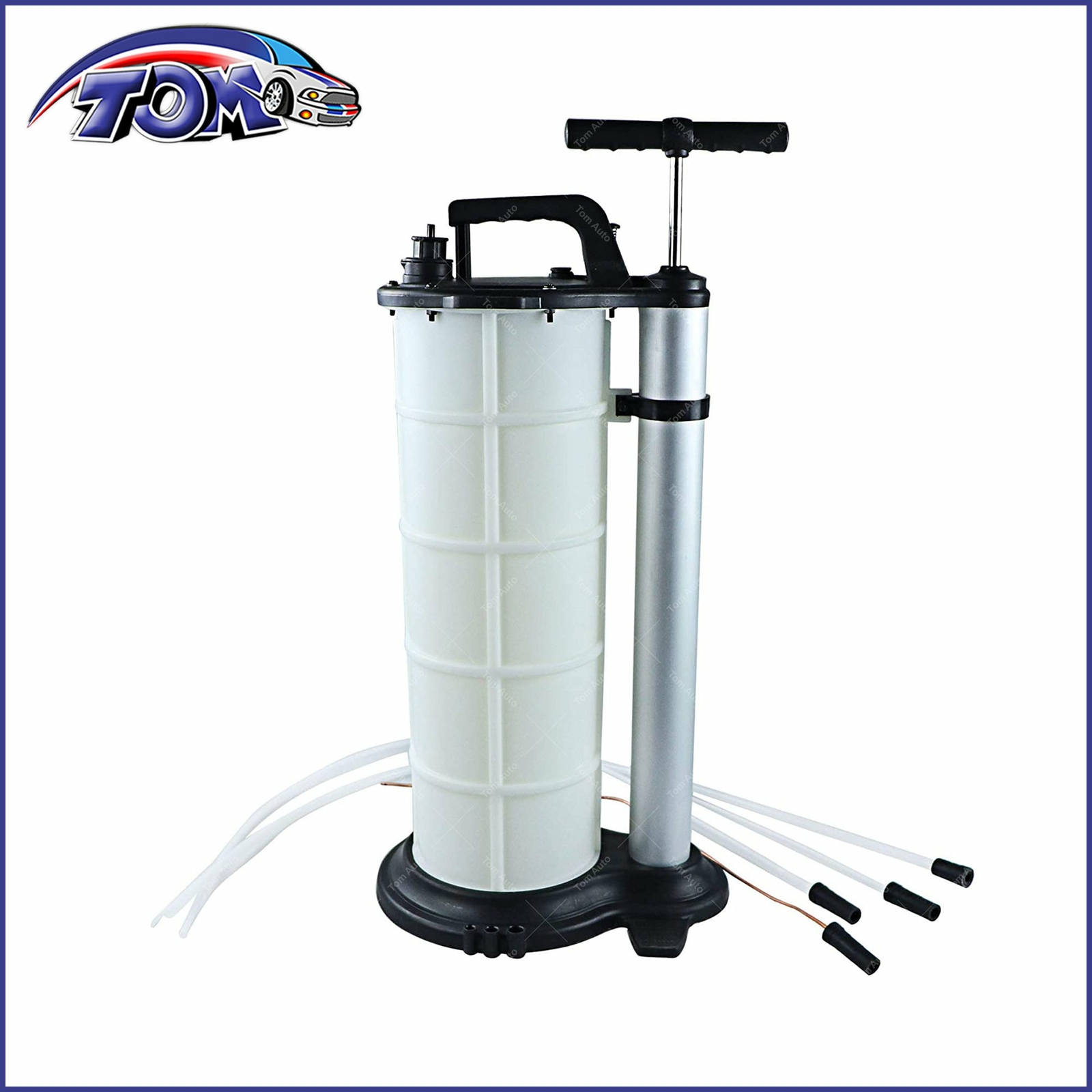 9 Liter Oil Changer Fluid Extractor Manual Hand Operated Vacuum Transfer Pump
