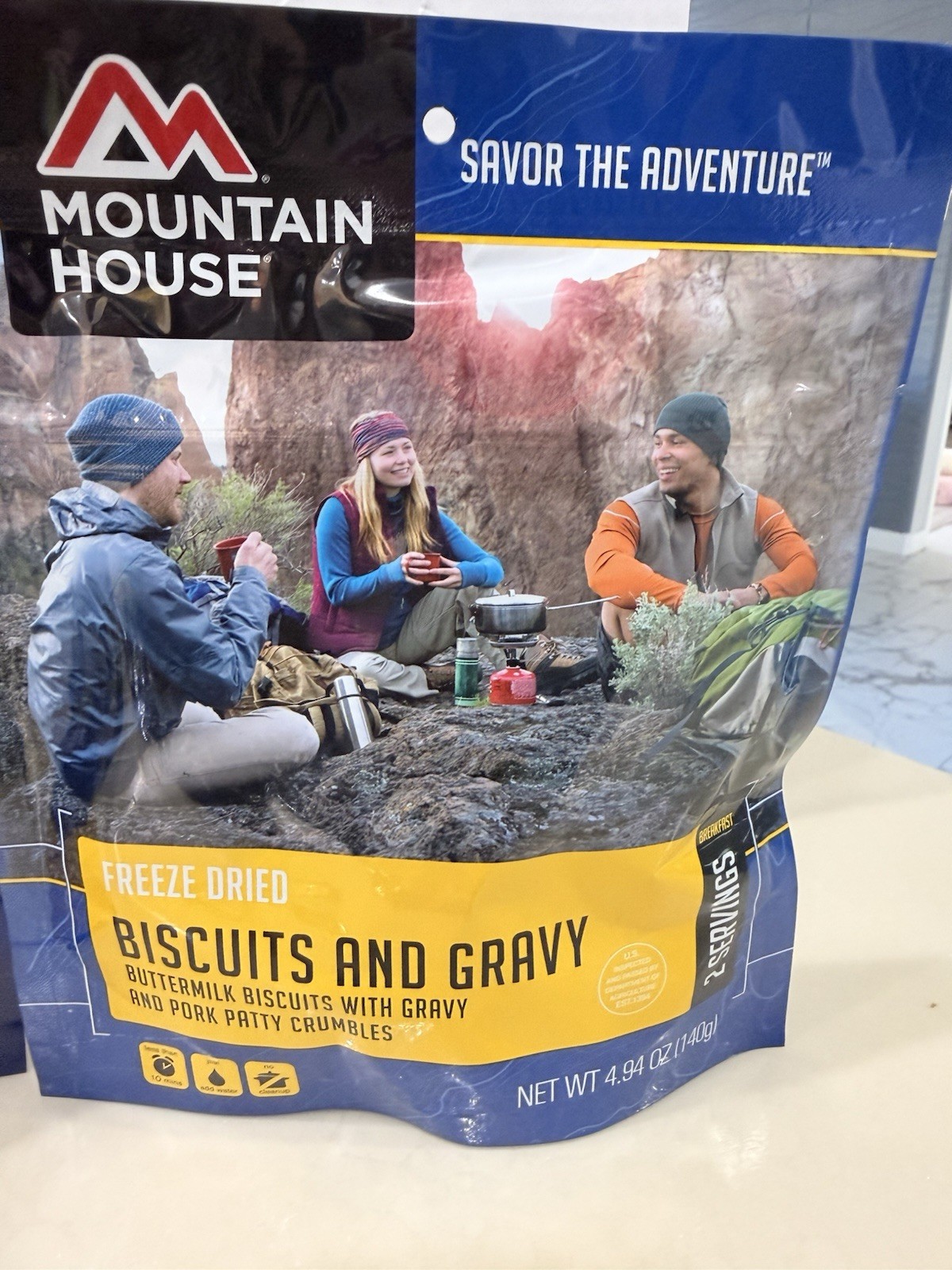 Mountain House Freeze Dried Meals Lot of 7 Camping Survival Food EXP 2027 MRE