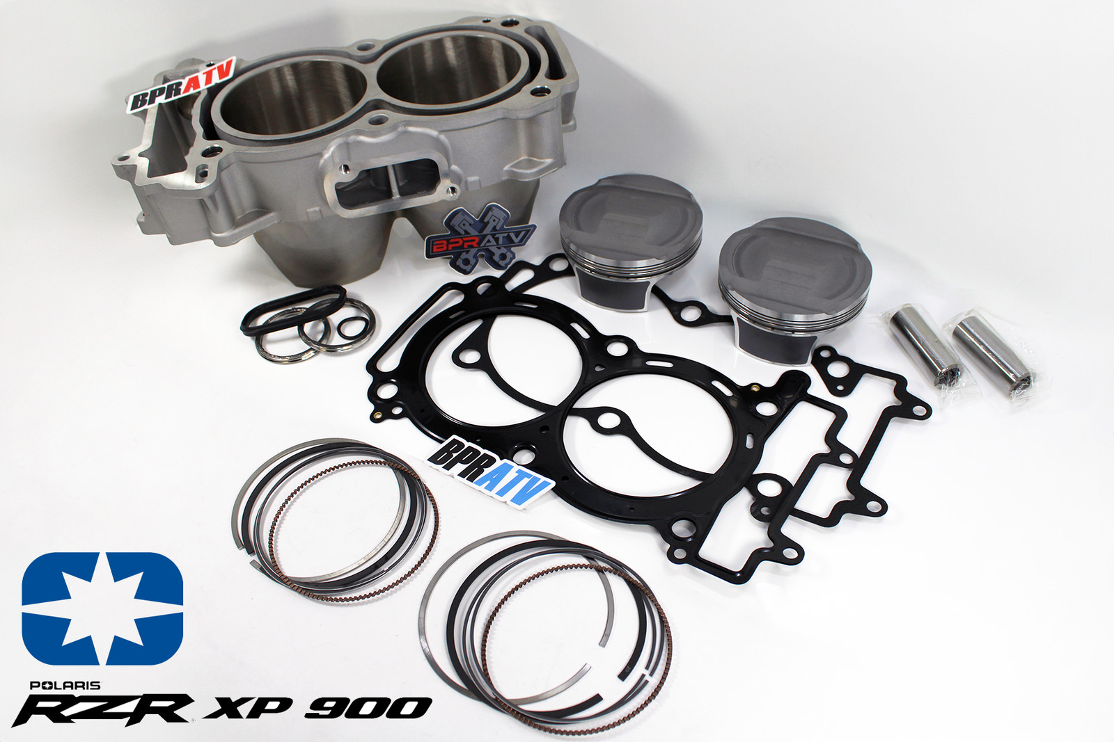 Polaris 2011-2014 RZR 900 XP 4 900 Top End Rebuild Kit Cylinder Pistons & Gasket