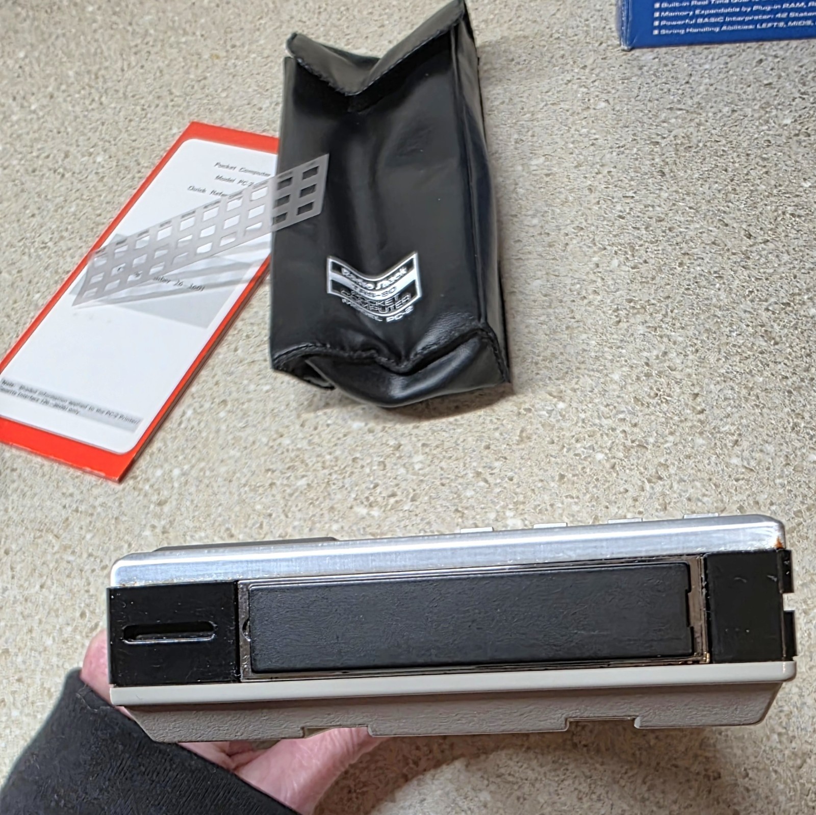 Radio Shack TRS-80 Pocket Computer PC-2 Japan Box Tested 26-3601 Vtg