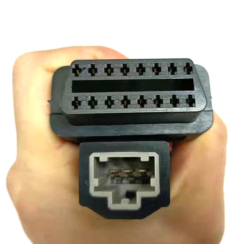 Honda 3Pin Cable Convert Connect From Honda 3Pin To Obd Obdii 16 Pin Interface