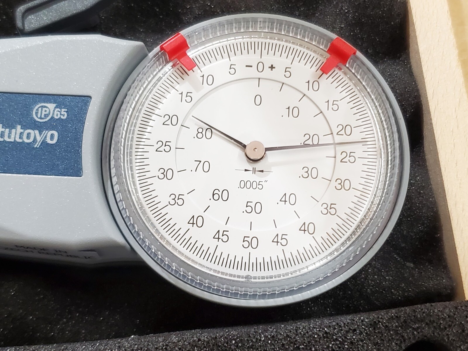 New Mitutoyo Inside Dial Caliper Bore Hole Gauge Gage Set 5.2-7.2” / 0.0005”