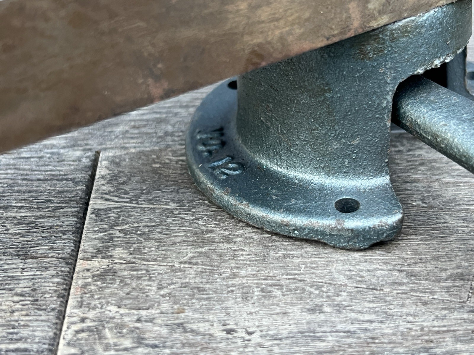 Vintage Palmgren Drill Press Vise w/ Cast Iron Swivel Base/Stand - 2.5" Jaws