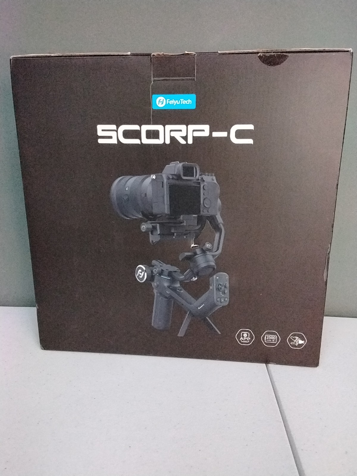 FeiyuTech SCORP-C 3-Axis Gimbal-DSLR Mirrorless-5.5lb Payload-Fast Ship