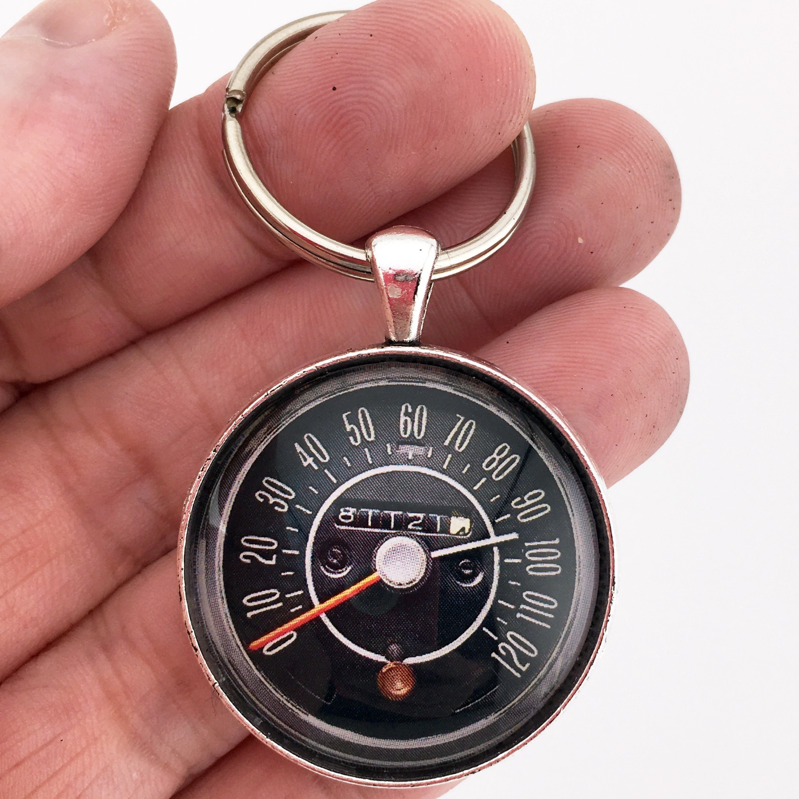 Vintage 1968 Oldsmobile Olds Cutlass 442 Speedometer 1.2" Diameter Keychain