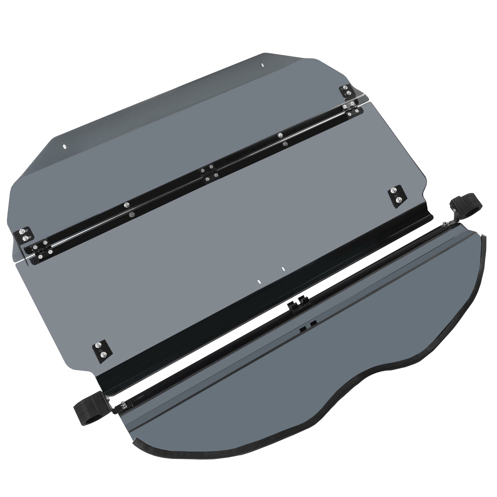 3-IN-1 Flip Smoked Windshield for Can-Am Maverick X3 (64"/ 72")