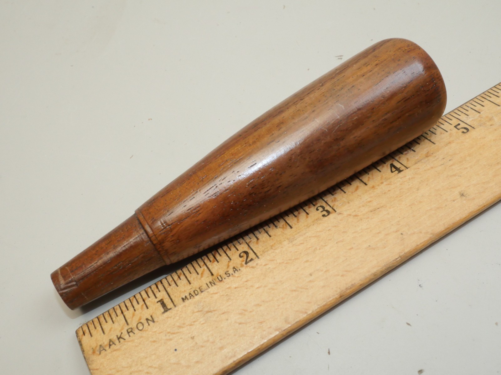 Rosewood Socket Chisel Handle for Tool Restoration, New
