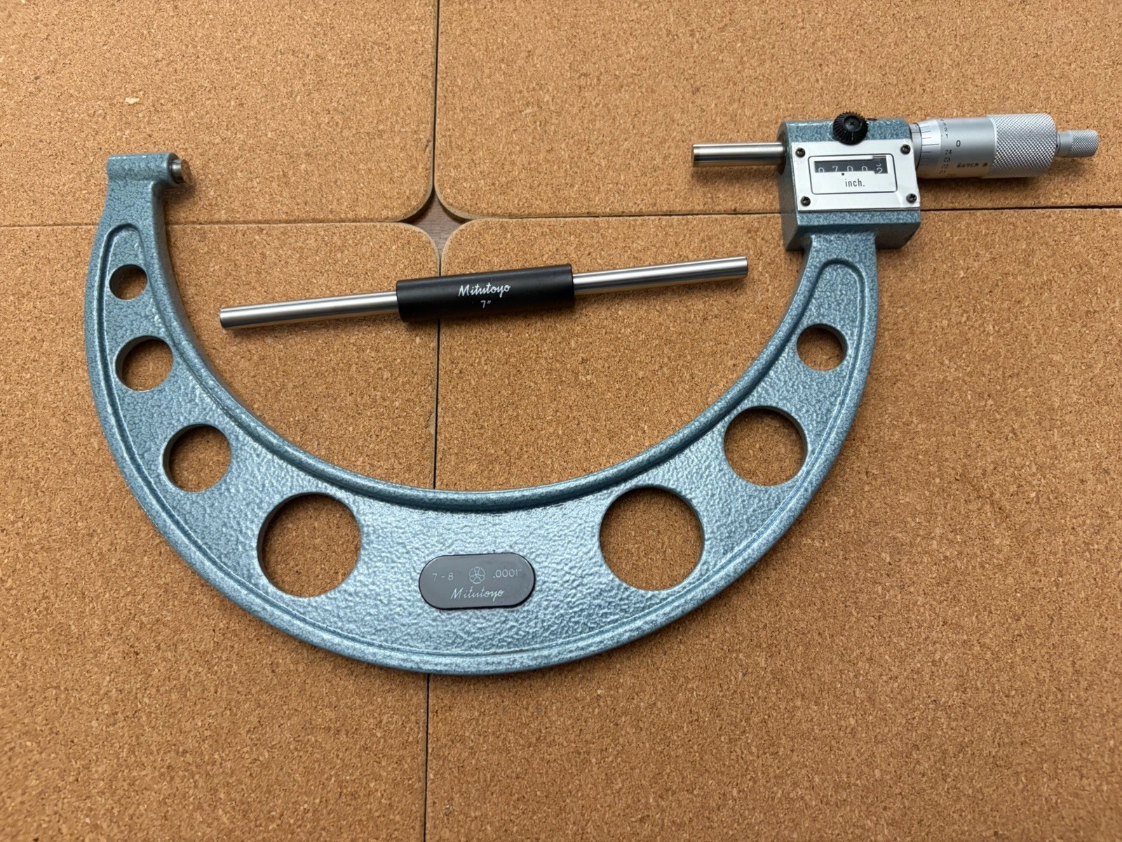 Mitutoyo Mechanical O.D. Micrometer Set 6”-12” Excellent Condition!!!!