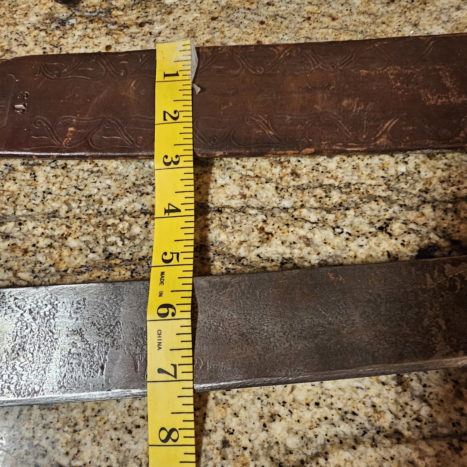 Vintage Collins & Co. Legitimus No 13 Large Knife With Sheath USA