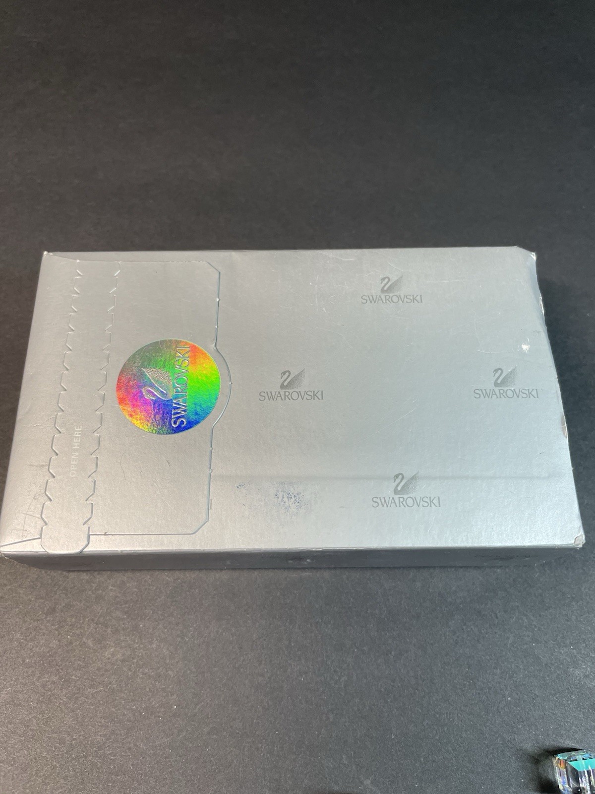 144 Factory Pack Swarovski Crystal 5601 AB Square 10mm Beads Aurora Borealis