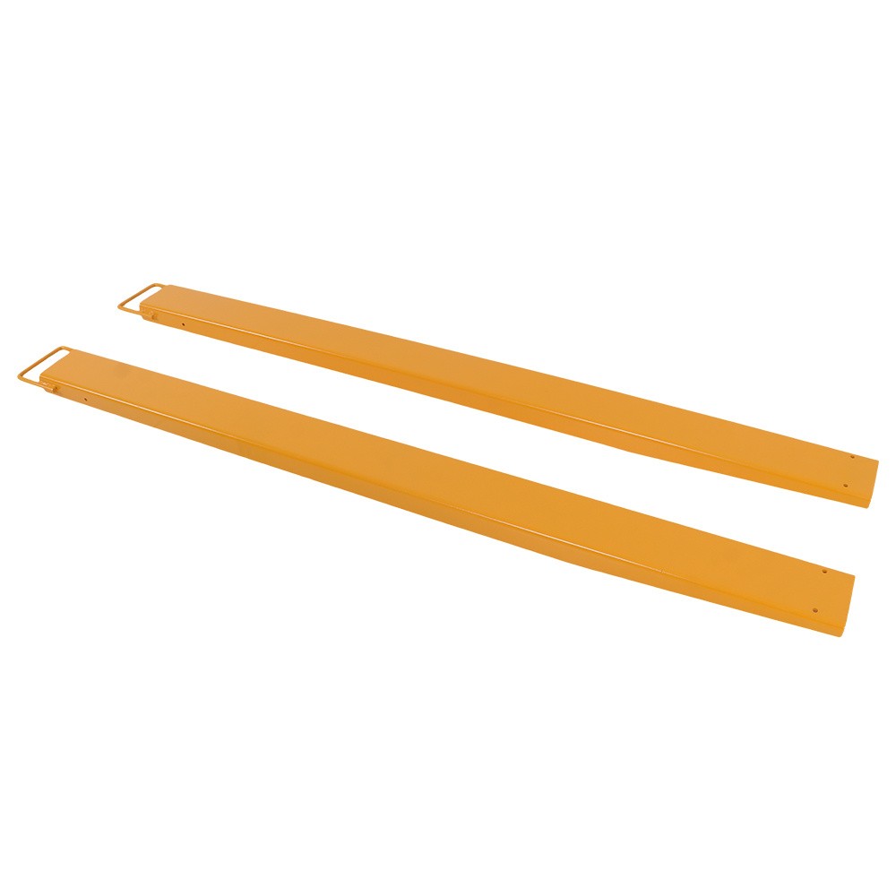 1 Pair Heavy Duty Steel Pallet Fork Extensions Forklift Extensions 72" x 4.5"