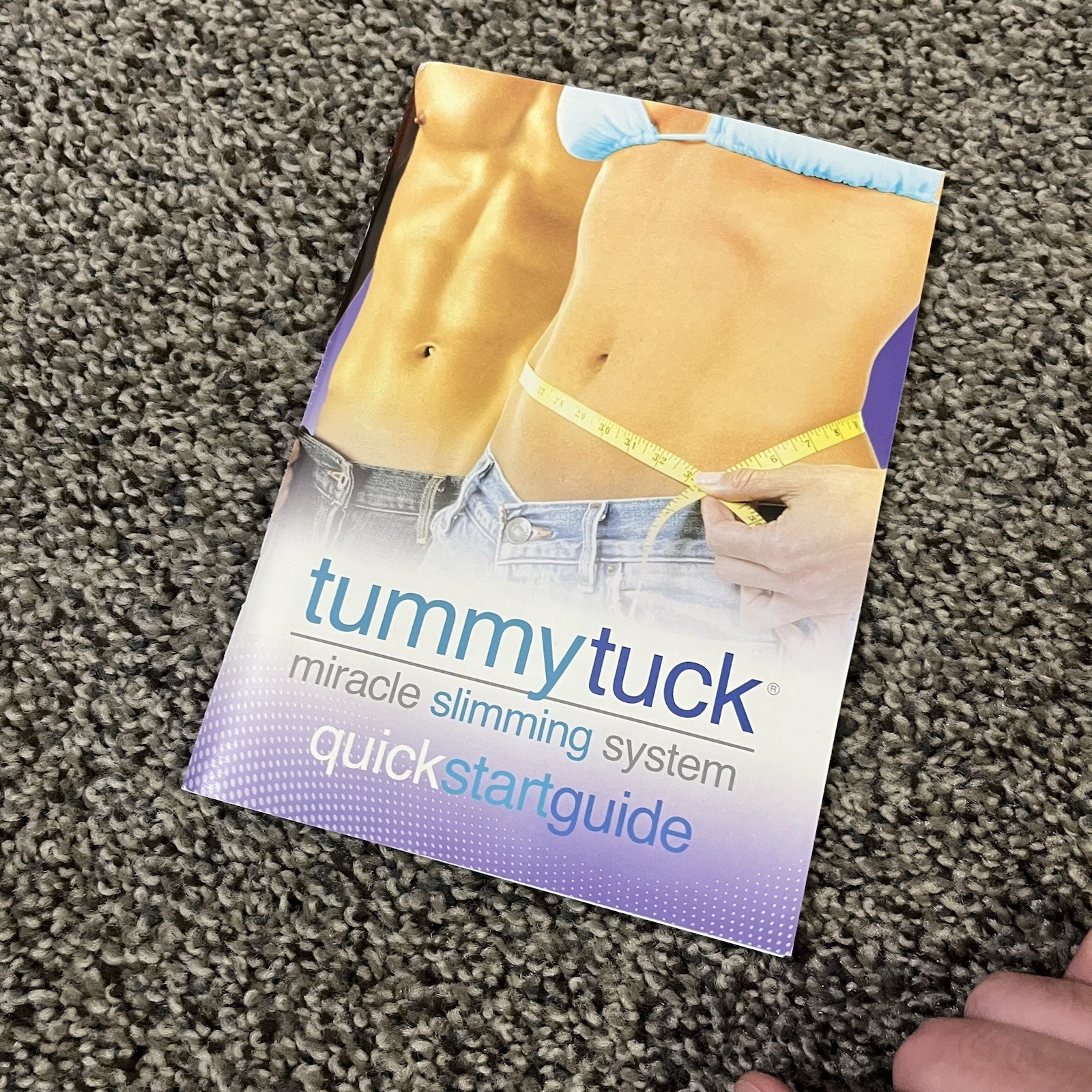 Tummy Tuck Miracle Slimming System Size 2 Belt-Start Guide & DVD NEW Sealed