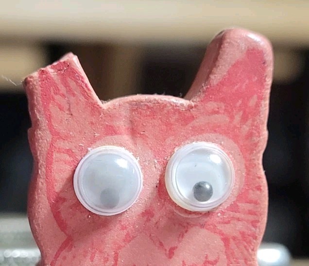 Vintage OWL WITH GOOGLY EYES Eraser Made In Japan