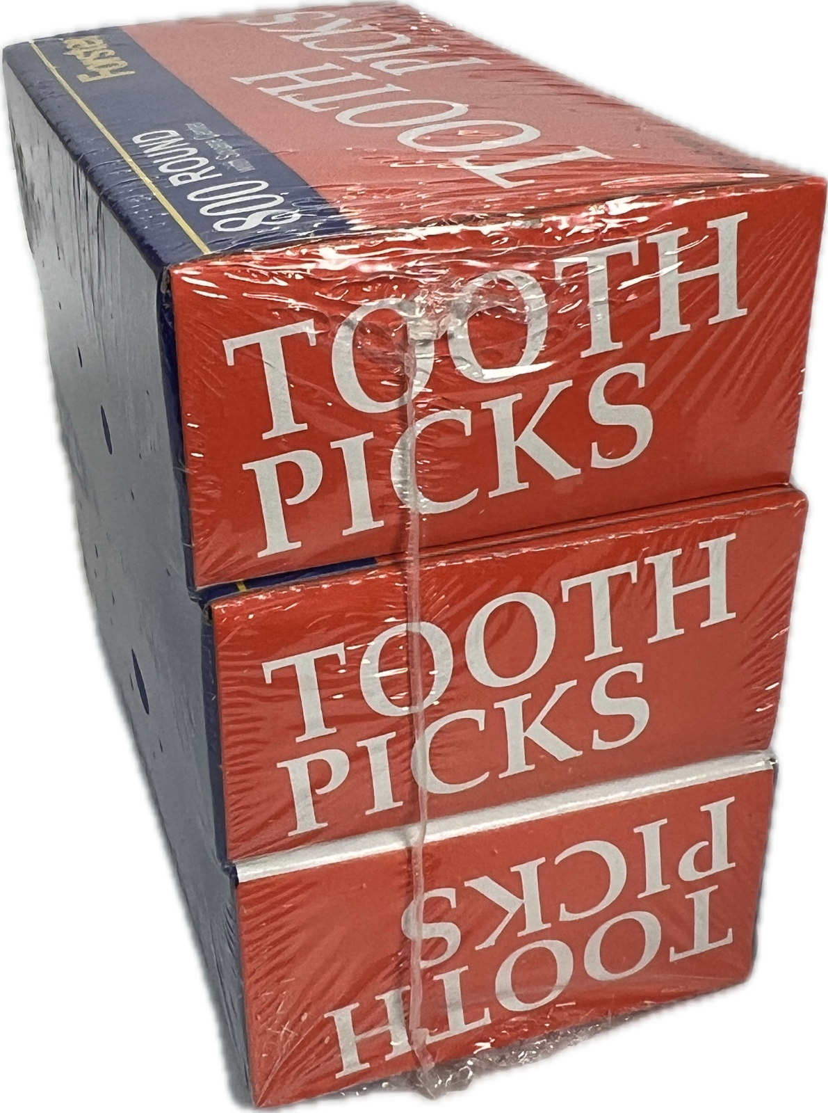 3/800 Forster Round with Square Center Wooden Toothpicks USA Birch Wood