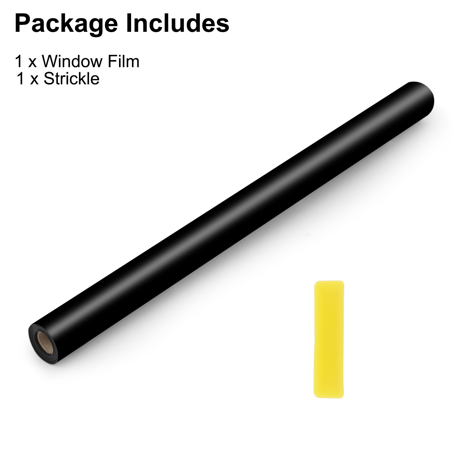 Blackout Privacy Window Film 100% Light Blocking Frosted Static Cling Cover