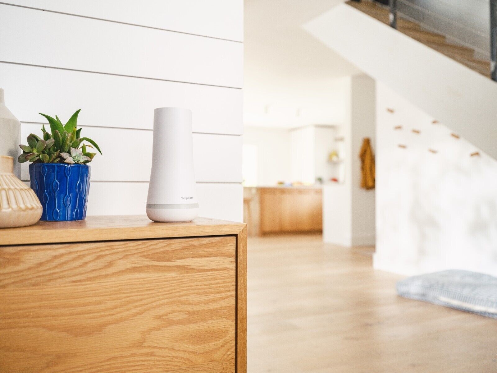 SimpliSafe 6 Piece Wireless Home Security System - White