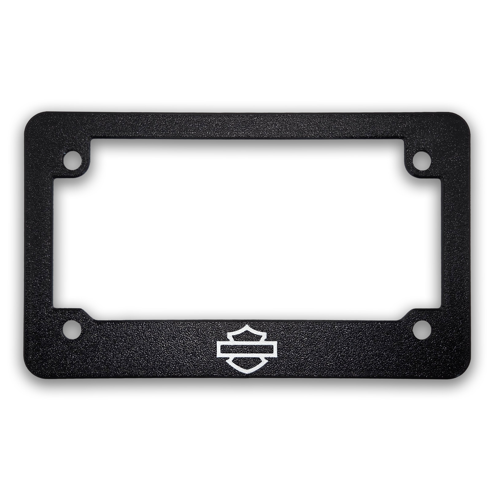 For Harley Davidson Motorcycle Textured License Plate Frame (ALL MODELS & YEARS)