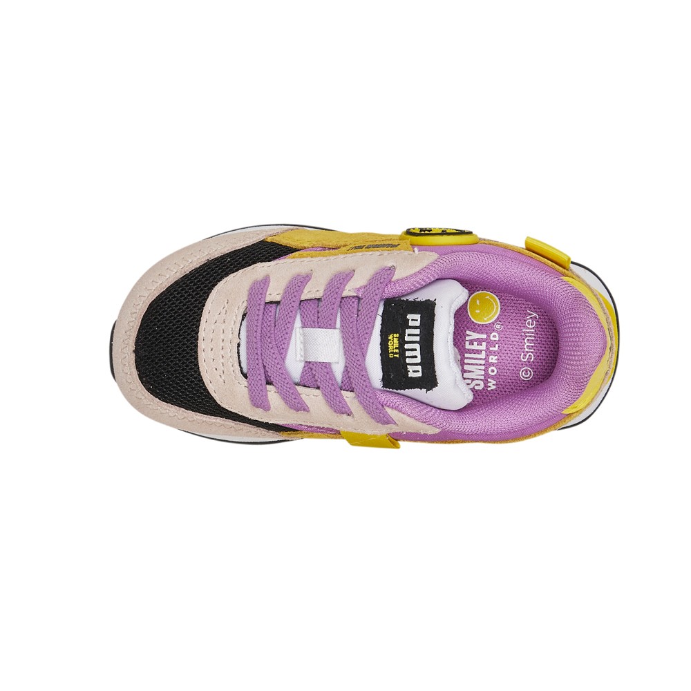 PUMA Future Rider Smileyworld Ac Inf Girls Pink Sneakers Casual Shoes 38613602