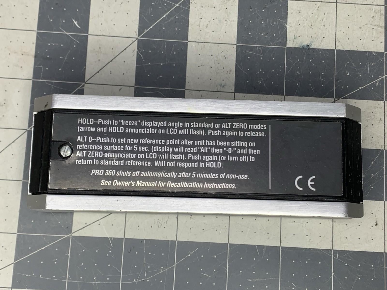 Digital Protractor PRO 3600 - Used (F3)