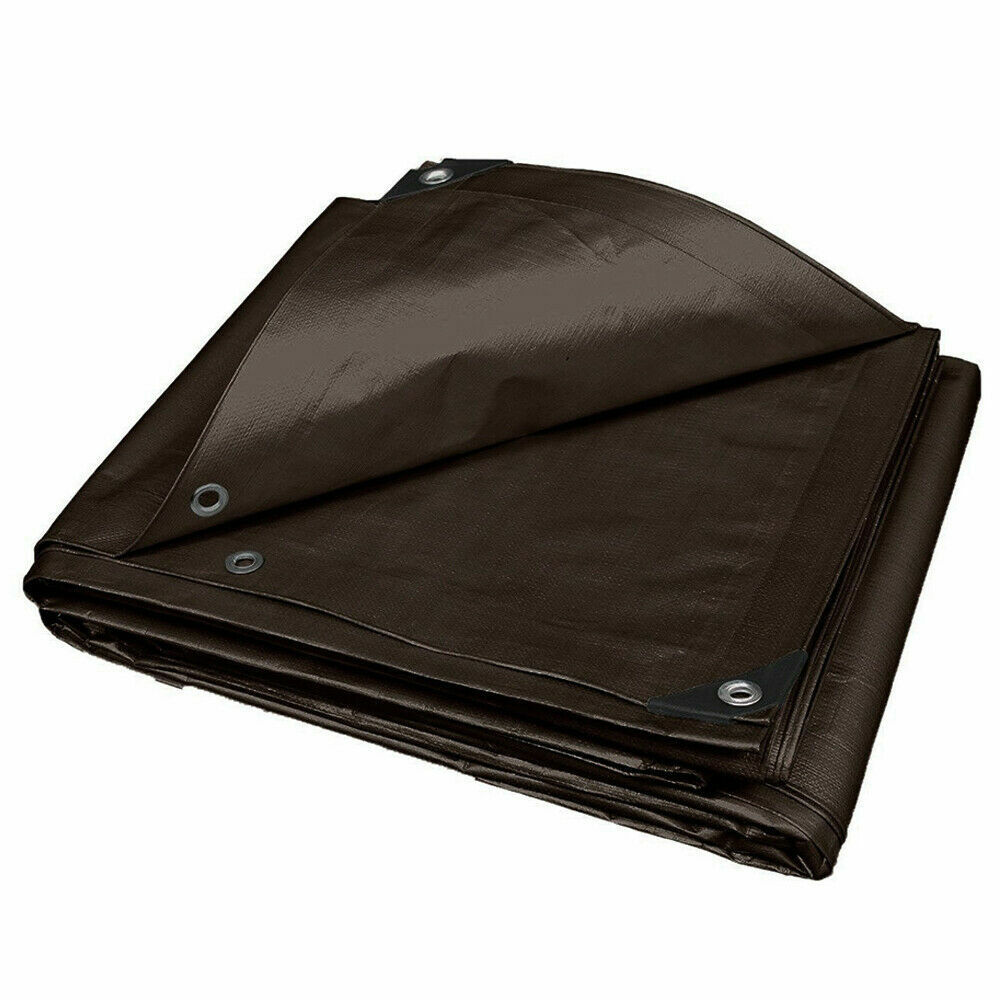 Super Heavy Duty Poly Tarp 16Mil 18Mil 20Mil Waterproof Canopy Cover Tarpaulin