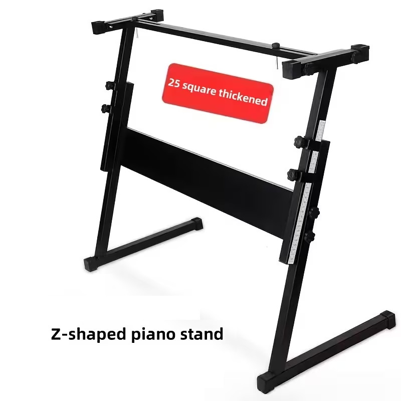 Adjust Height Sturdy Z-Stand Electronic Keyboard Stand Compatible for 61~88 Keys