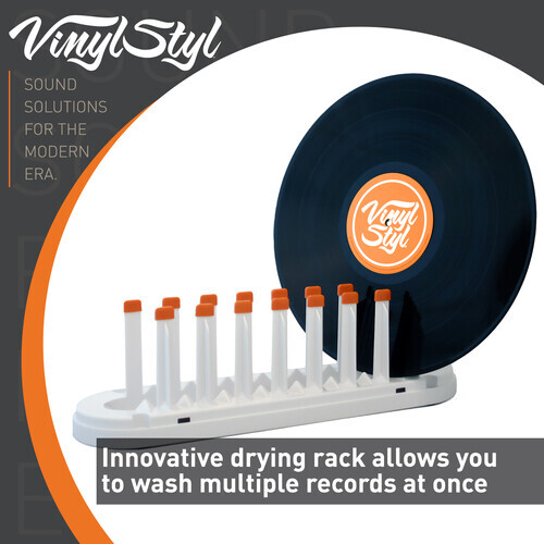 Vinyl Styl® Deep Groove Record Washer System - For 7/10/12 Inch (White) [New Vin