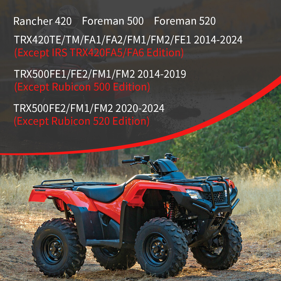 Rear Axle Shaft For Honda TRX 420 500 520 Foreman Rancher 42311-HR3-A20 14-23