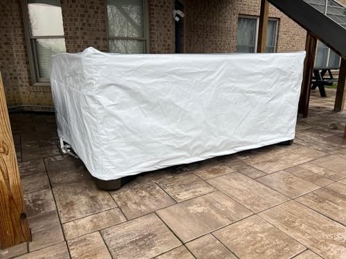 Heavy Duty Outdoor Furniture Cover – Sun Protection for Summer 90" x 90" x 40"