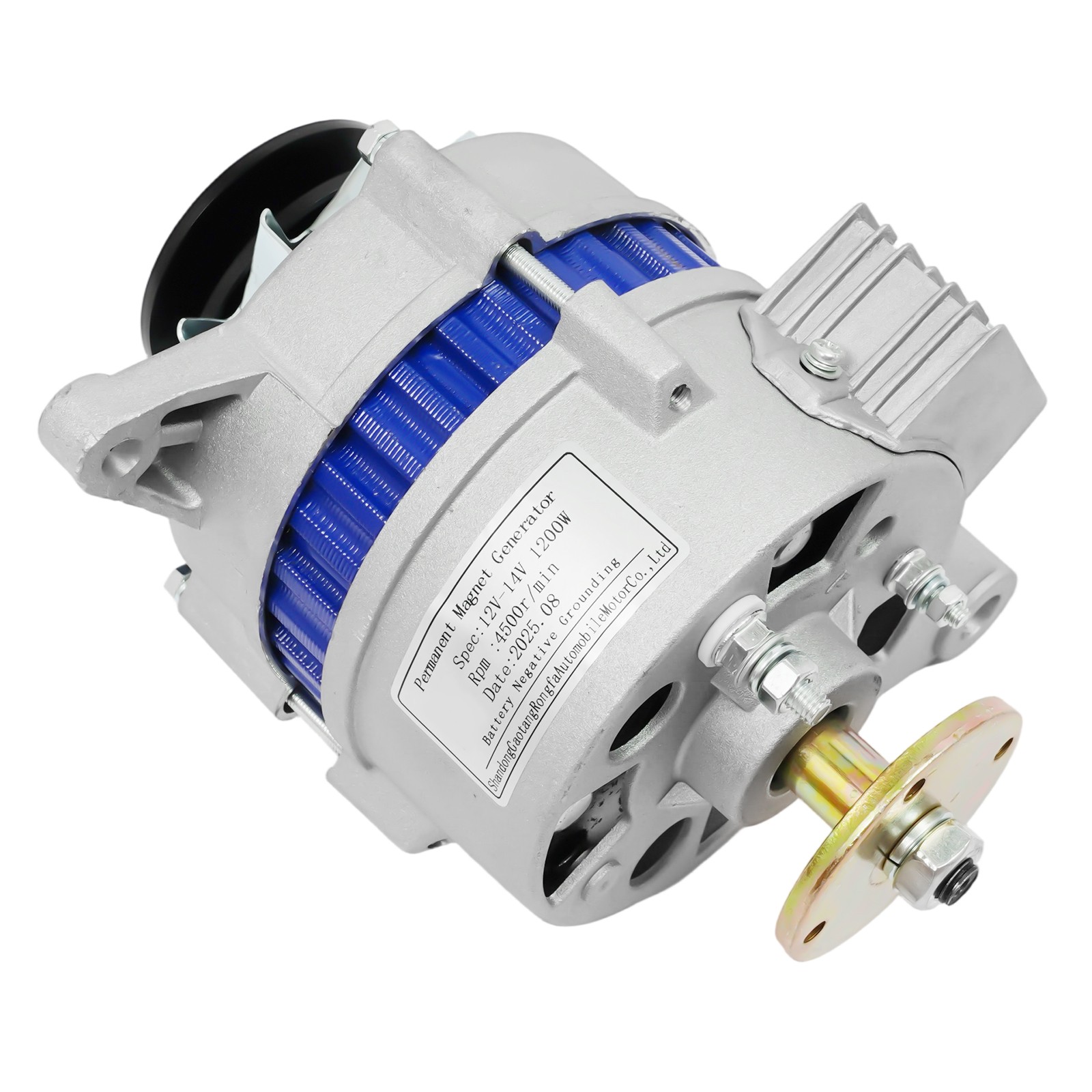 1200W 12V PMA Low Rpm Copper Permanent Magnet Alternator Synchronous Generator