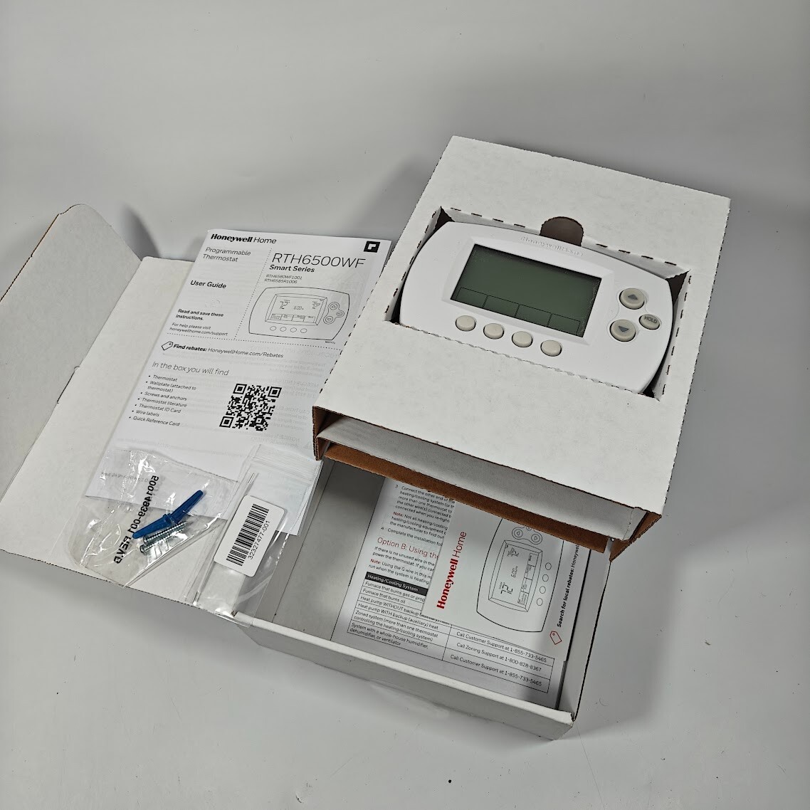 Honeywell Home RTH6580WF Smart Programmable Wi-Fi Thermostat, NEW