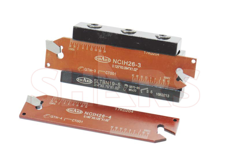 15 PC Set 3/4" Shank Self-Lock Cut-Off Tool +10pc Tin Coated Inserts $115 Off P]