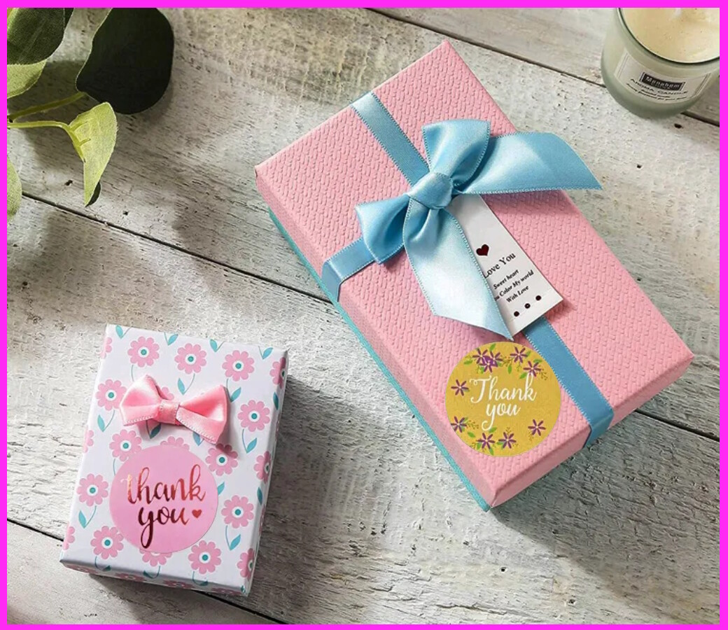 1.5 inch Thank You Stickers Thank You For Supporting My Small Business Stickers