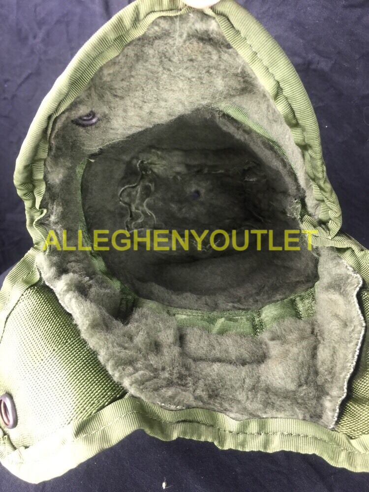 NEW 1QT Canteen & USED Cover Pouch LC2 1 Quart OD Green with 2-ALICE Clips SET