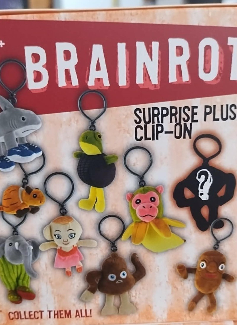 BRAINROT Surprise Plush Clip-On Mystery FULL CASE 12X Brand New UNOPENED 12X