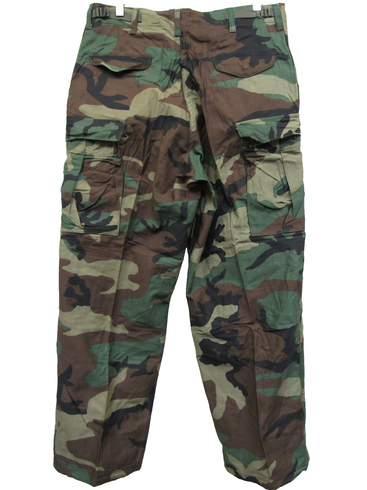 US GI M65 Woodland Camo Field Pants Trousers Medium Regular 1985 NOS