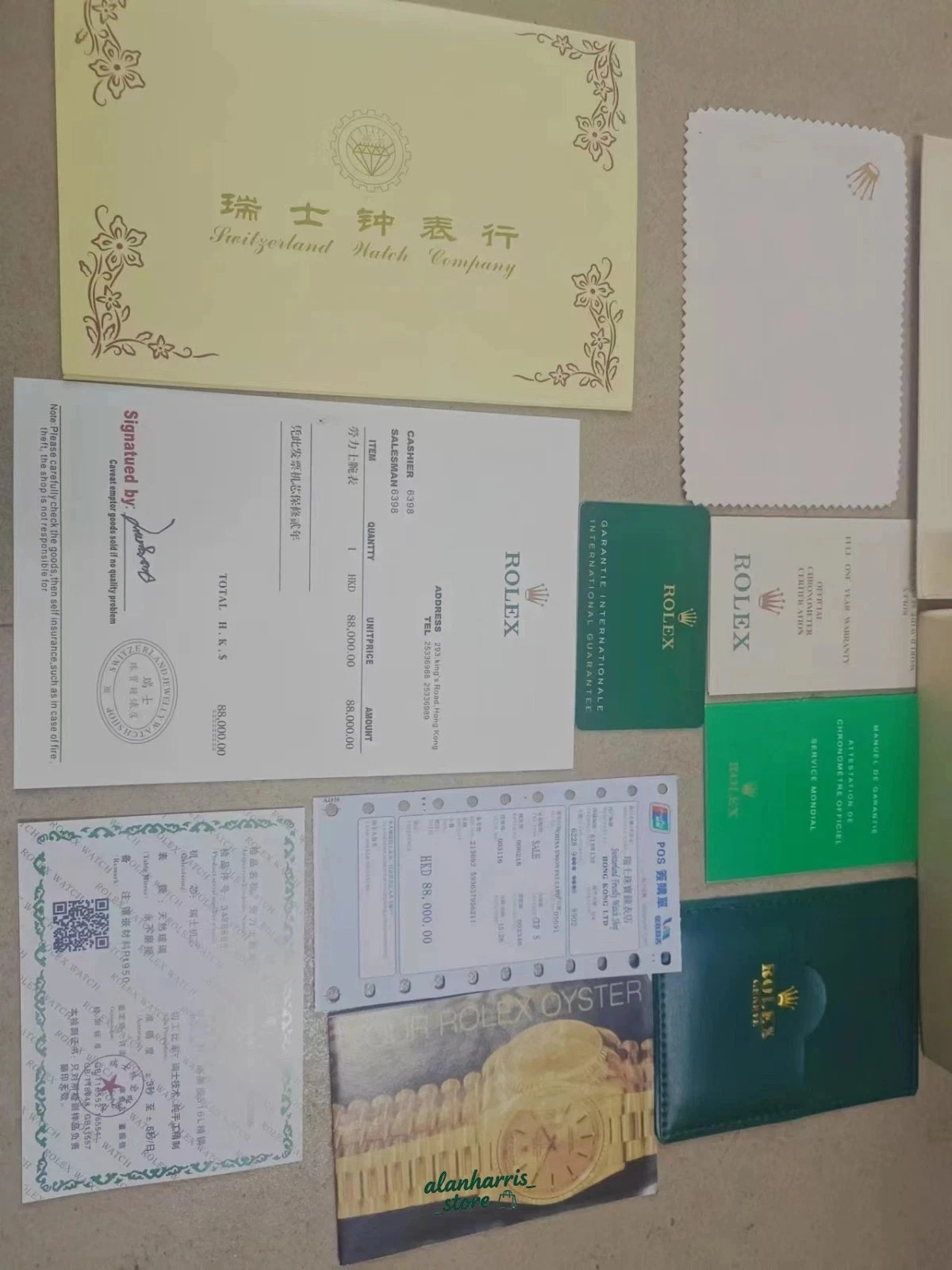 Rolex New Watch Set Box Complete Storage Display Best Price