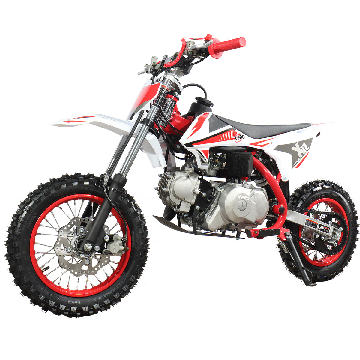 X-PRO X12 110cc Dirt Bike Pit Bike 4 Stroke Gas Powered Off Road Electric Start