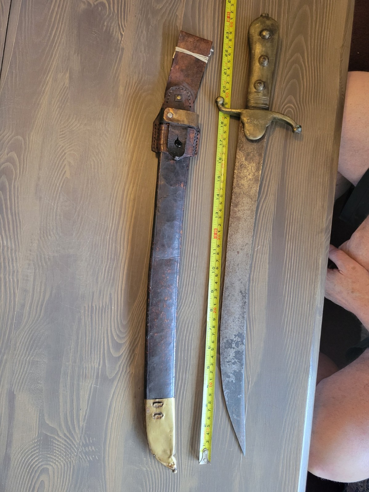 Napoleonic War German or French Short Sword Dated 1815